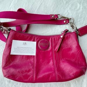 Coach leather bag